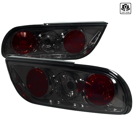 Spec-D Tuning 89-94 Nissan 240Sx Tail Lights Smoke Side Piece LT-S1389G-TM
